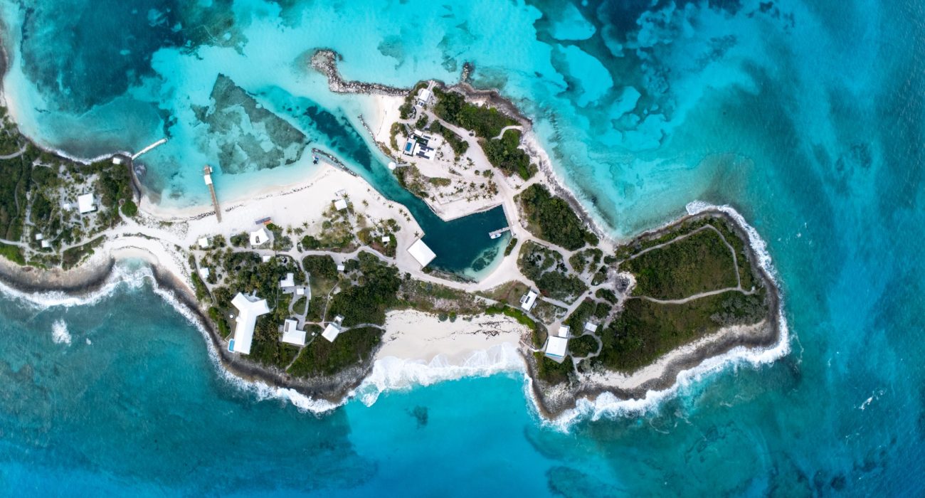 Drone photo of Sea Glass Found